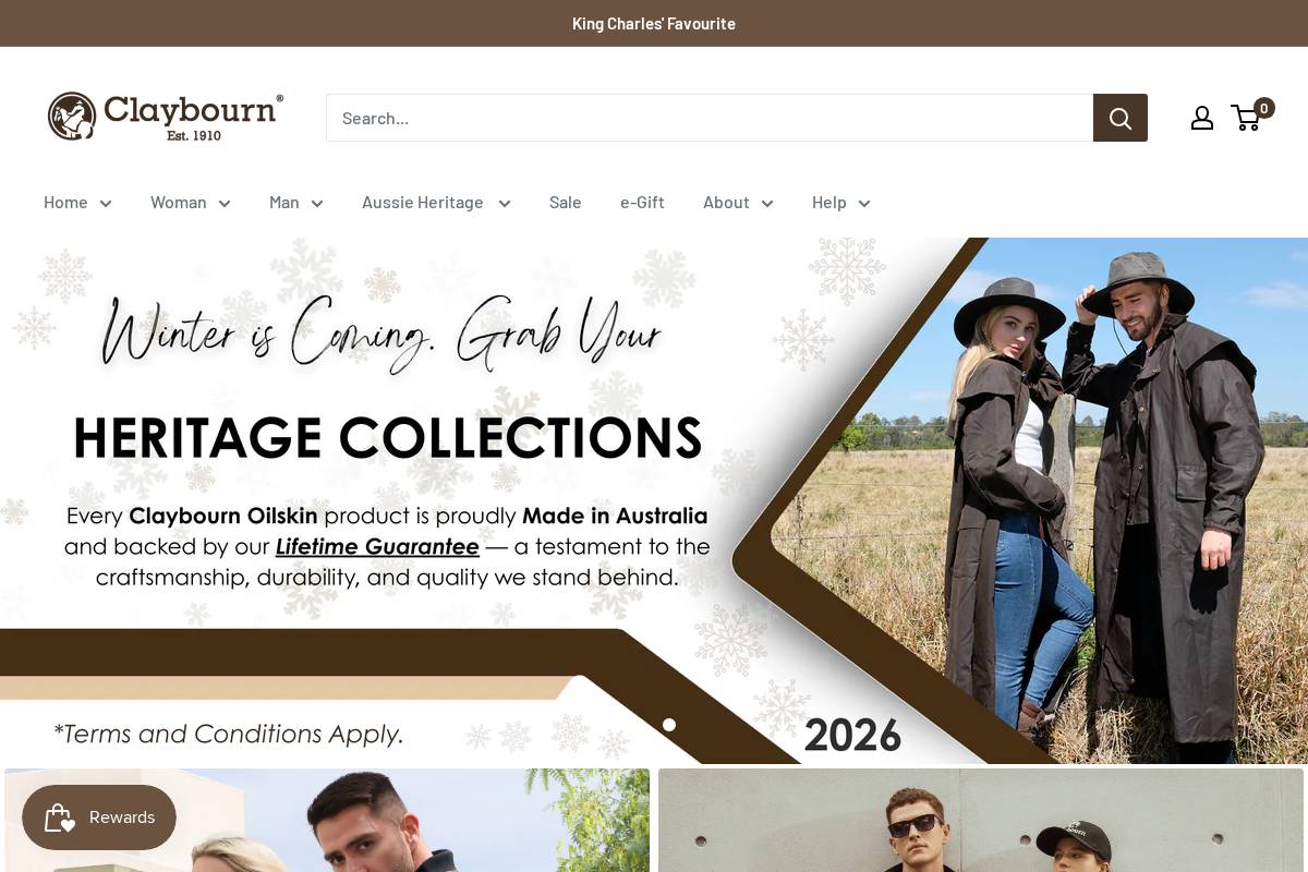claybourn.co homepage screenshot