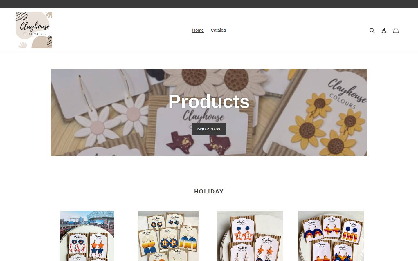 clayhousecolours.com homepage screenshot