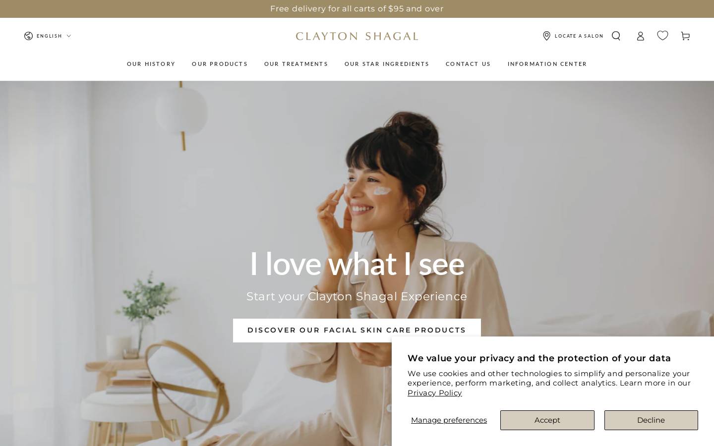 claytonshagal.com homepage screenshot