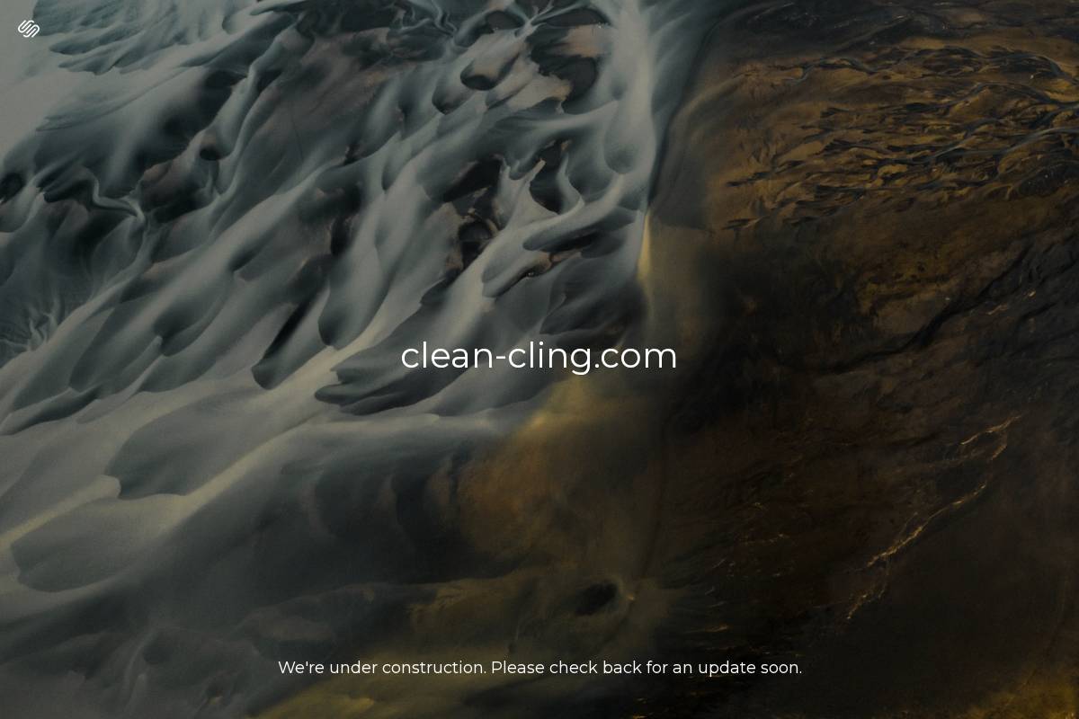 clean-cling.com homepage screenshot