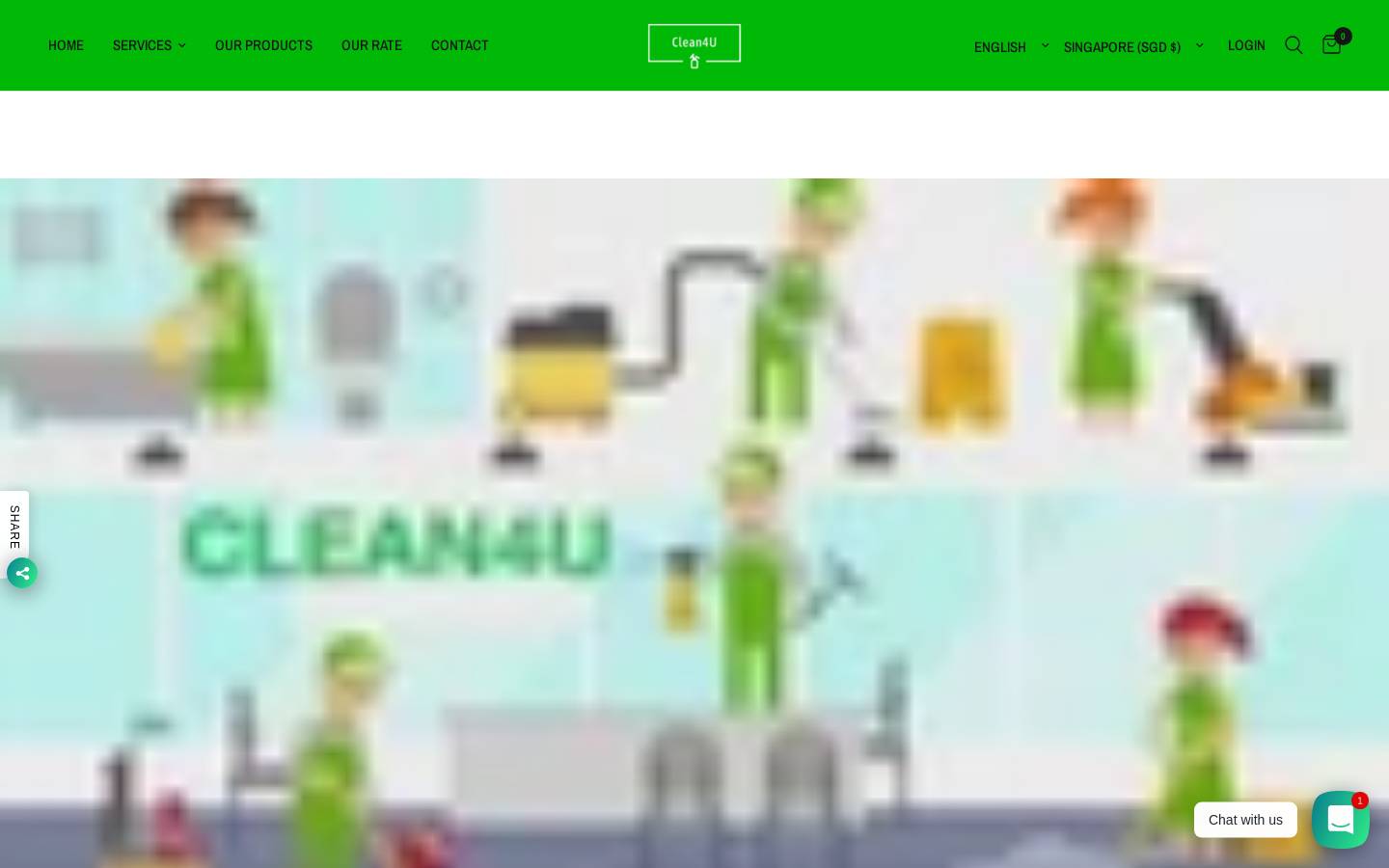 clean4u.com.sg homepage screenshot
