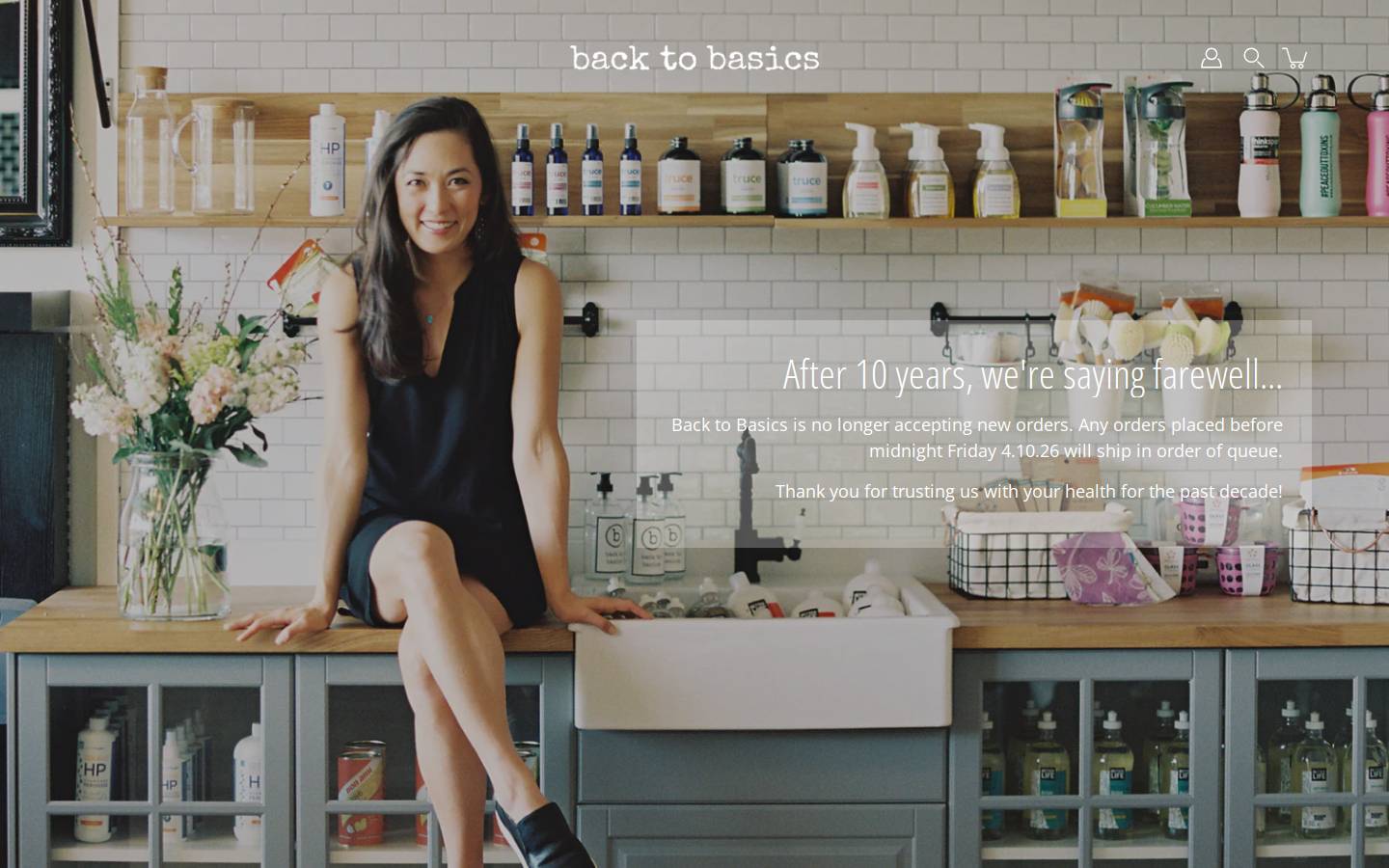 cleanerthanclean.shop homepage screenshot