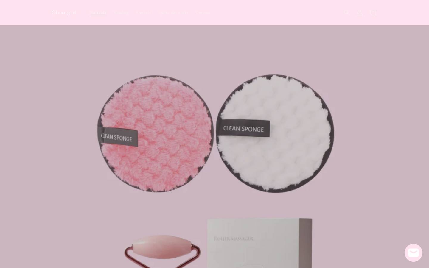 cleangirl.se homepage screenshot