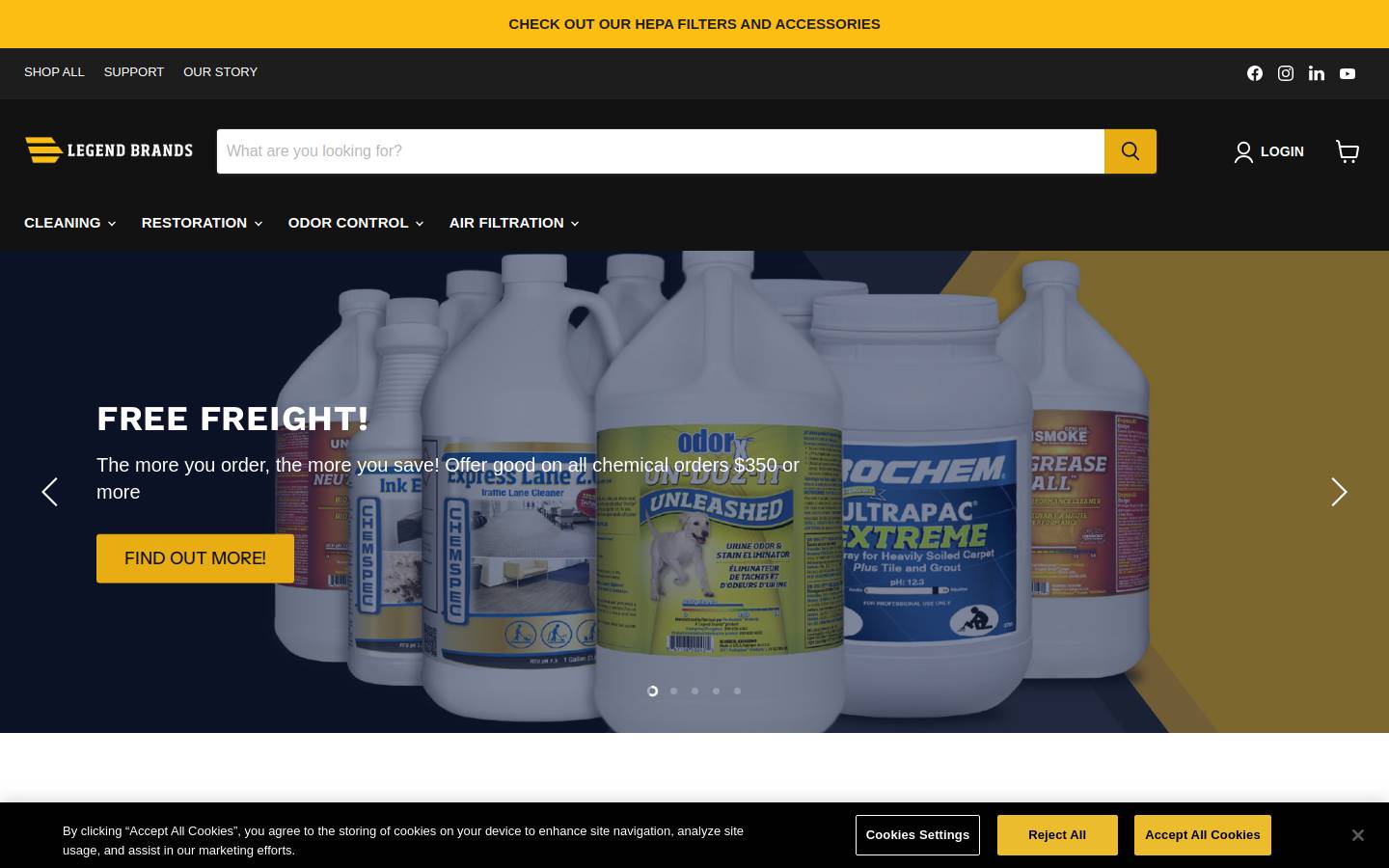 cleanlivingworld.com homepage screenshot
