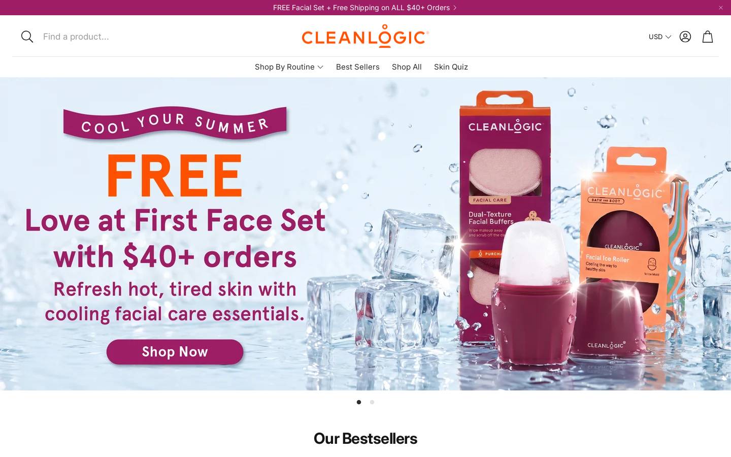 cleanlogic.com homepage screenshot