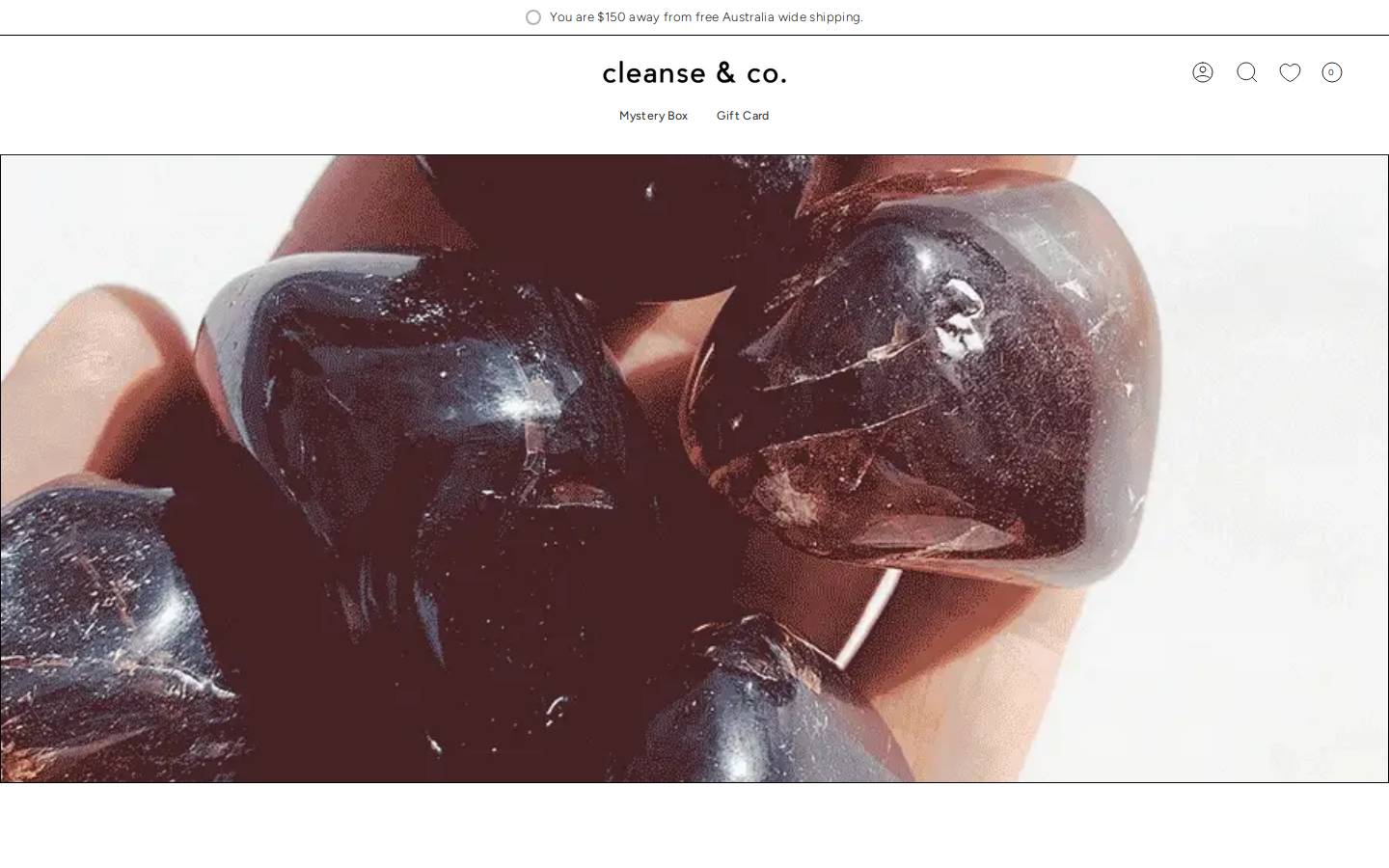 Cleanseandco homepage screenshot