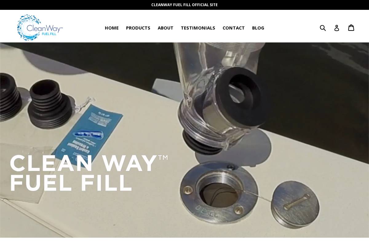 cleanwayfuelfill.shop homepage screenshot