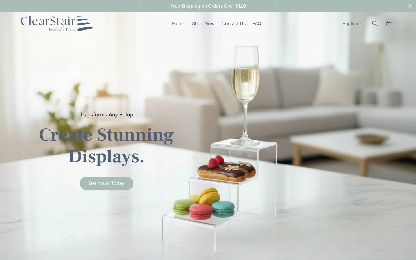 clearstair.com homepage screenshot