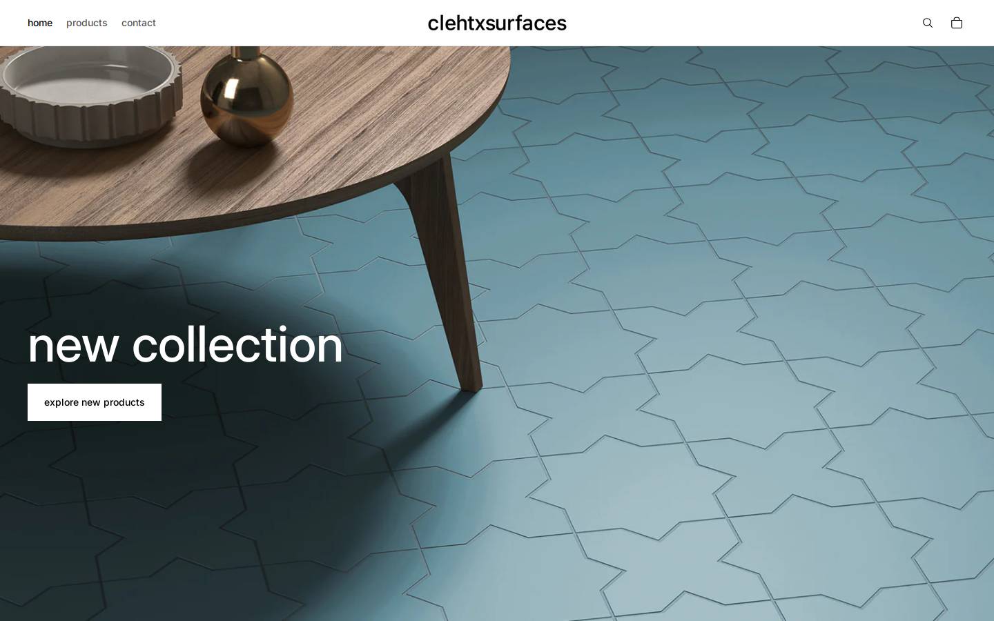 clehtxsurfaces.com homepage screenshot