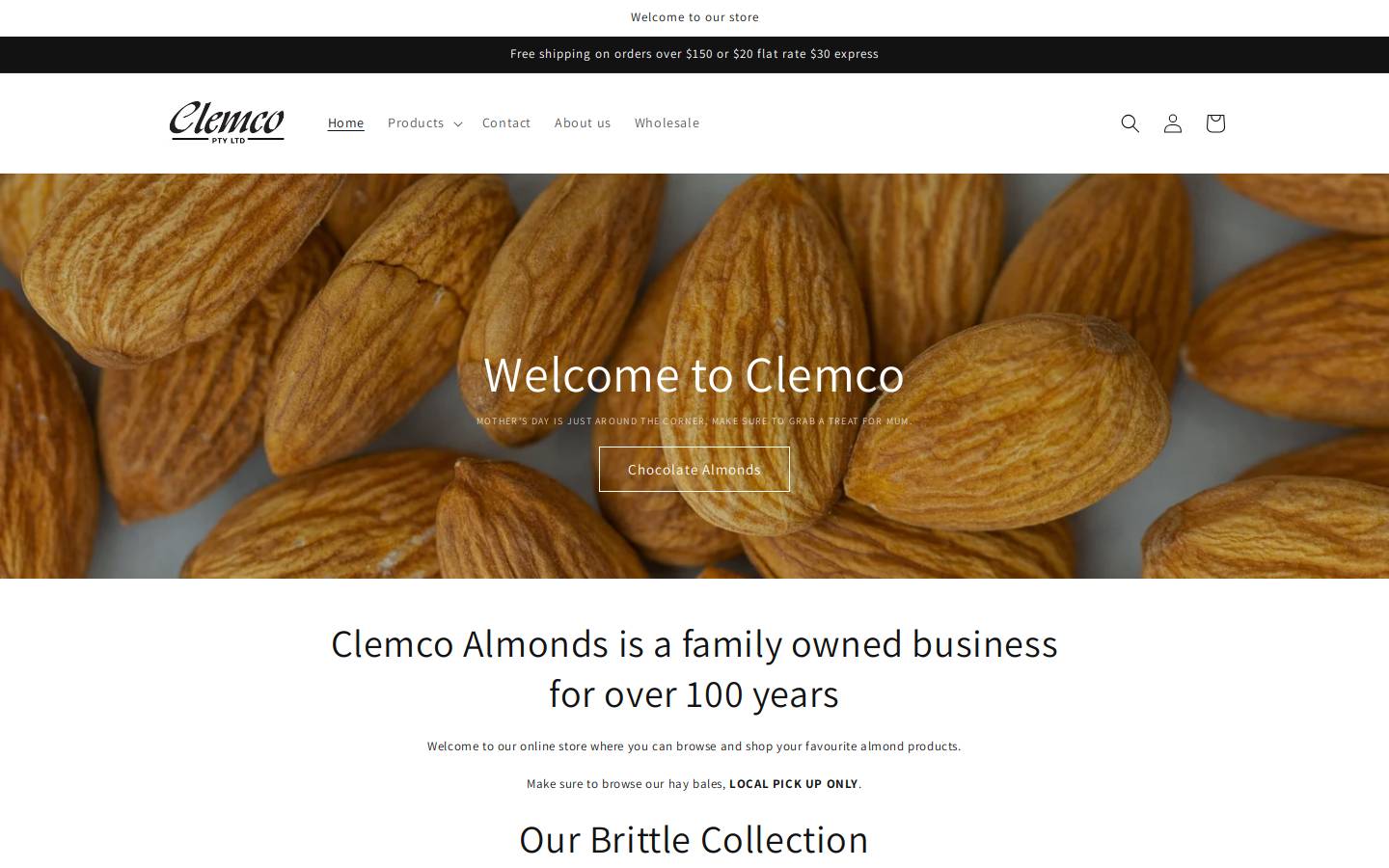 clemco.com.au homepage screenshot