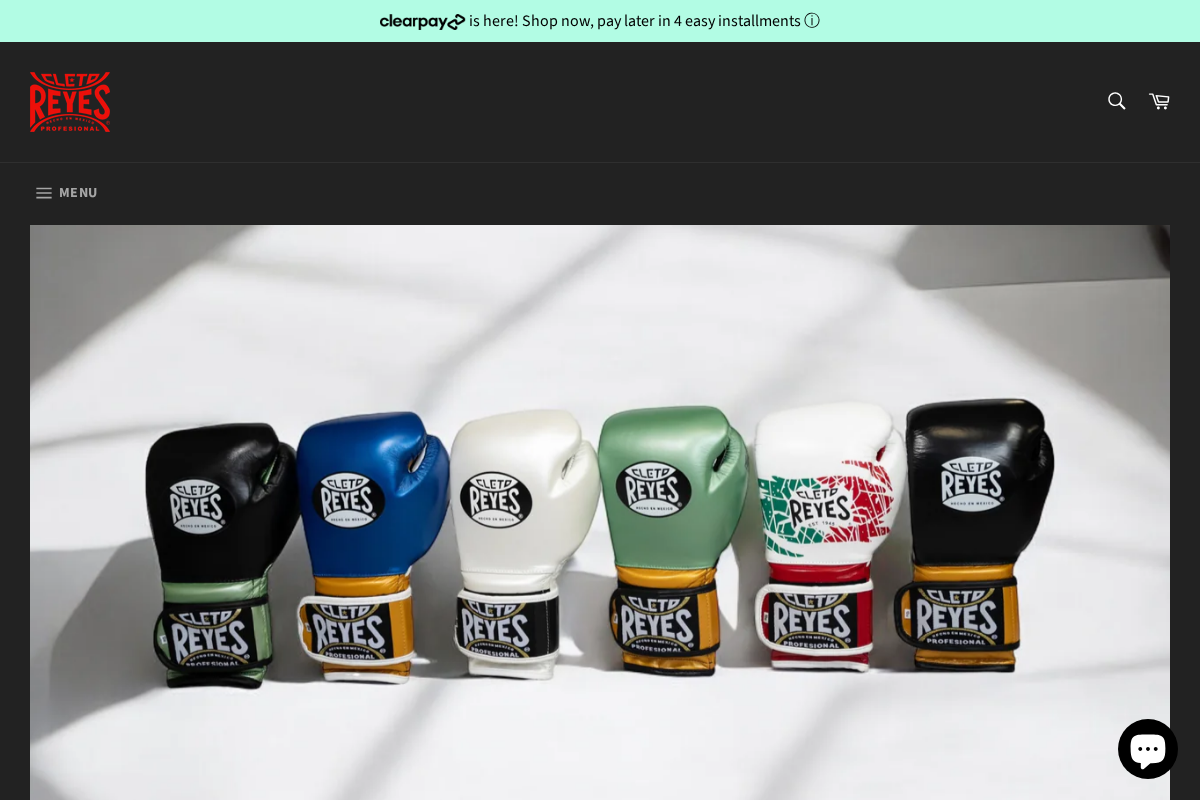 Cletoreyesuk homepage screenshot