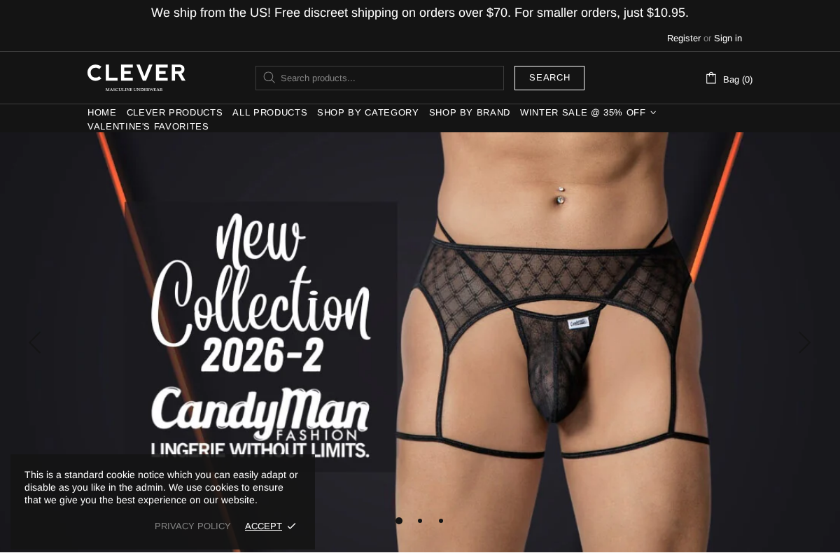 Clever homepage screenshot