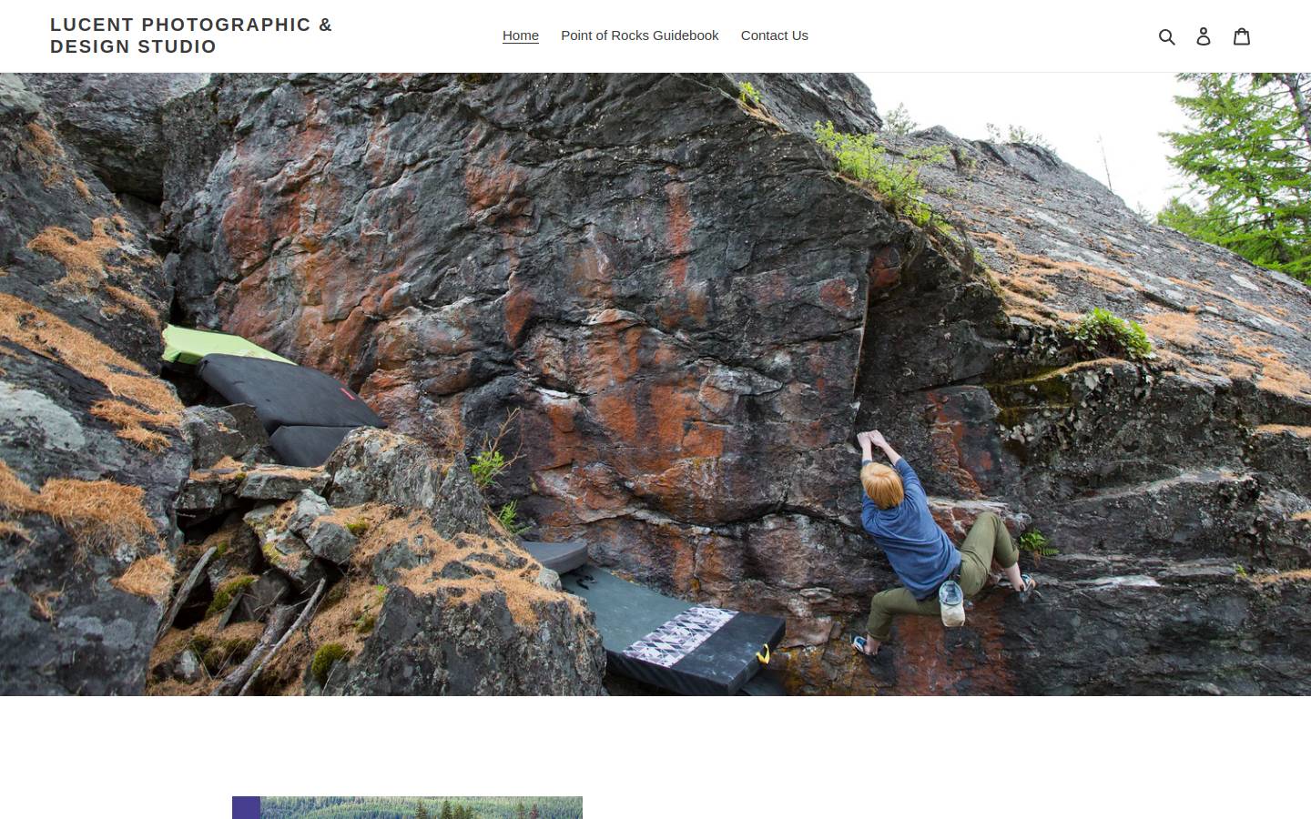 climbpor.com homepage screenshot