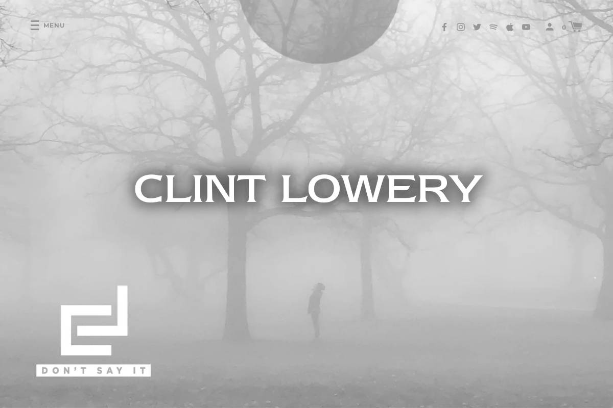 clintlowery.net homepage screenshot