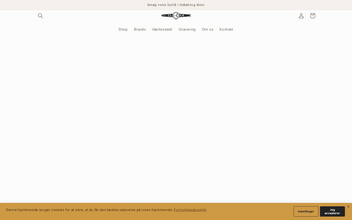 clockhuset.dk homepage screenshot