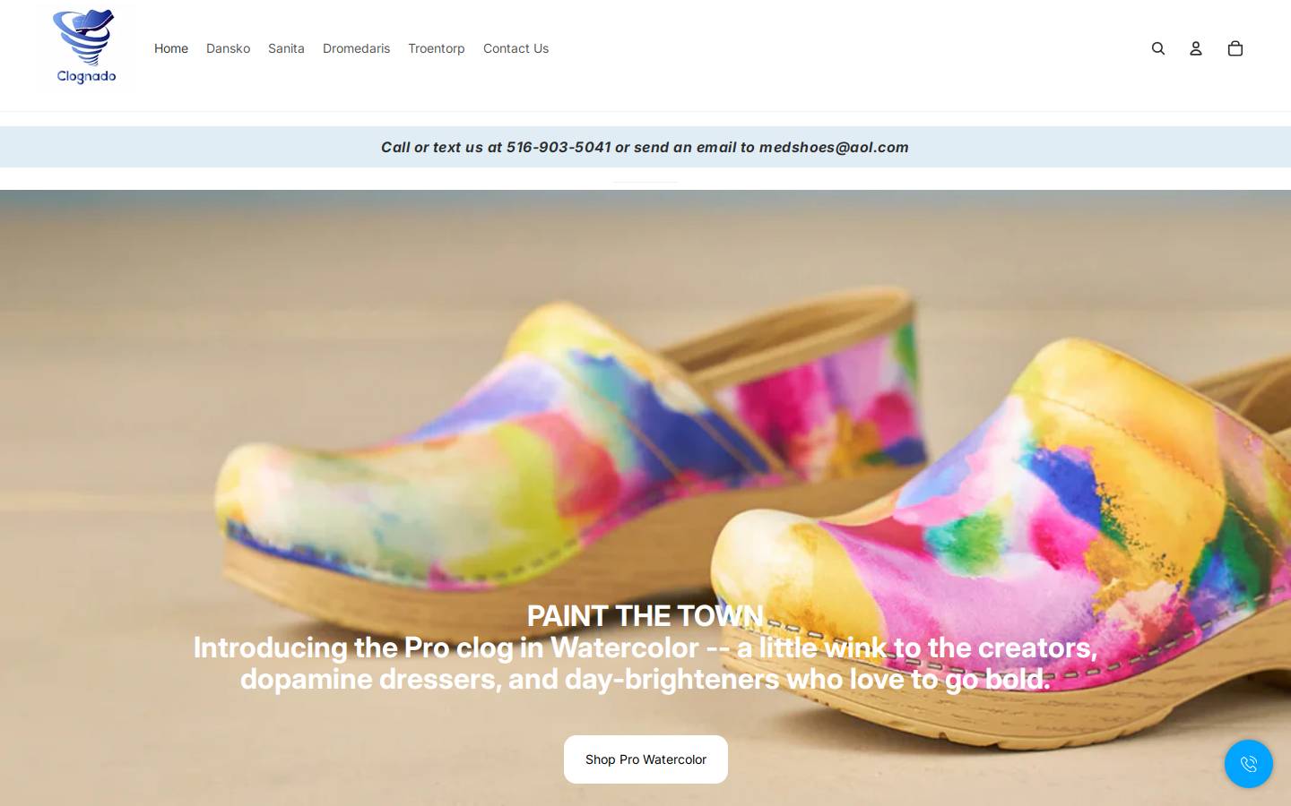 clogkingdom.com homepage screenshot