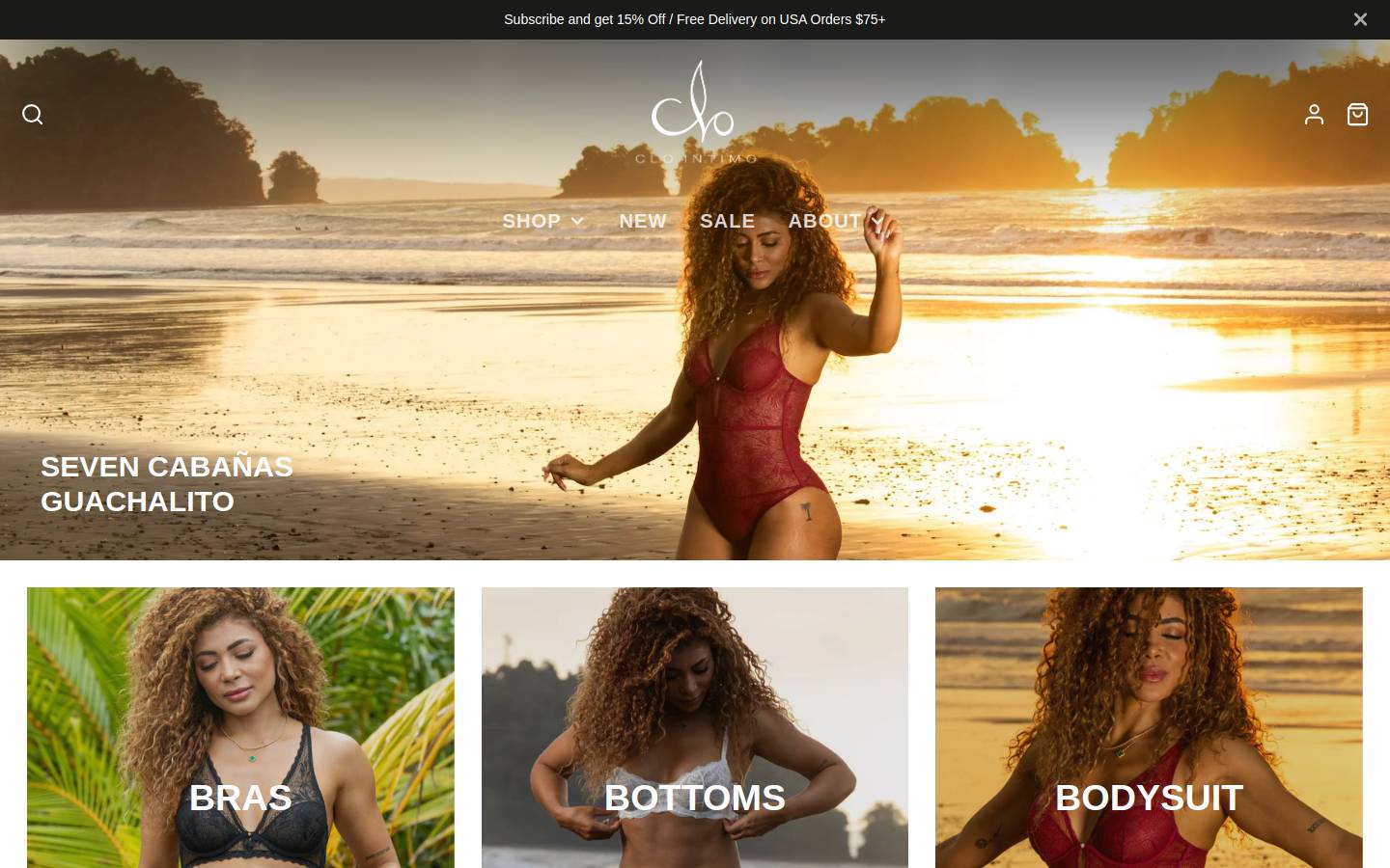 clointimo.com homepage screenshot