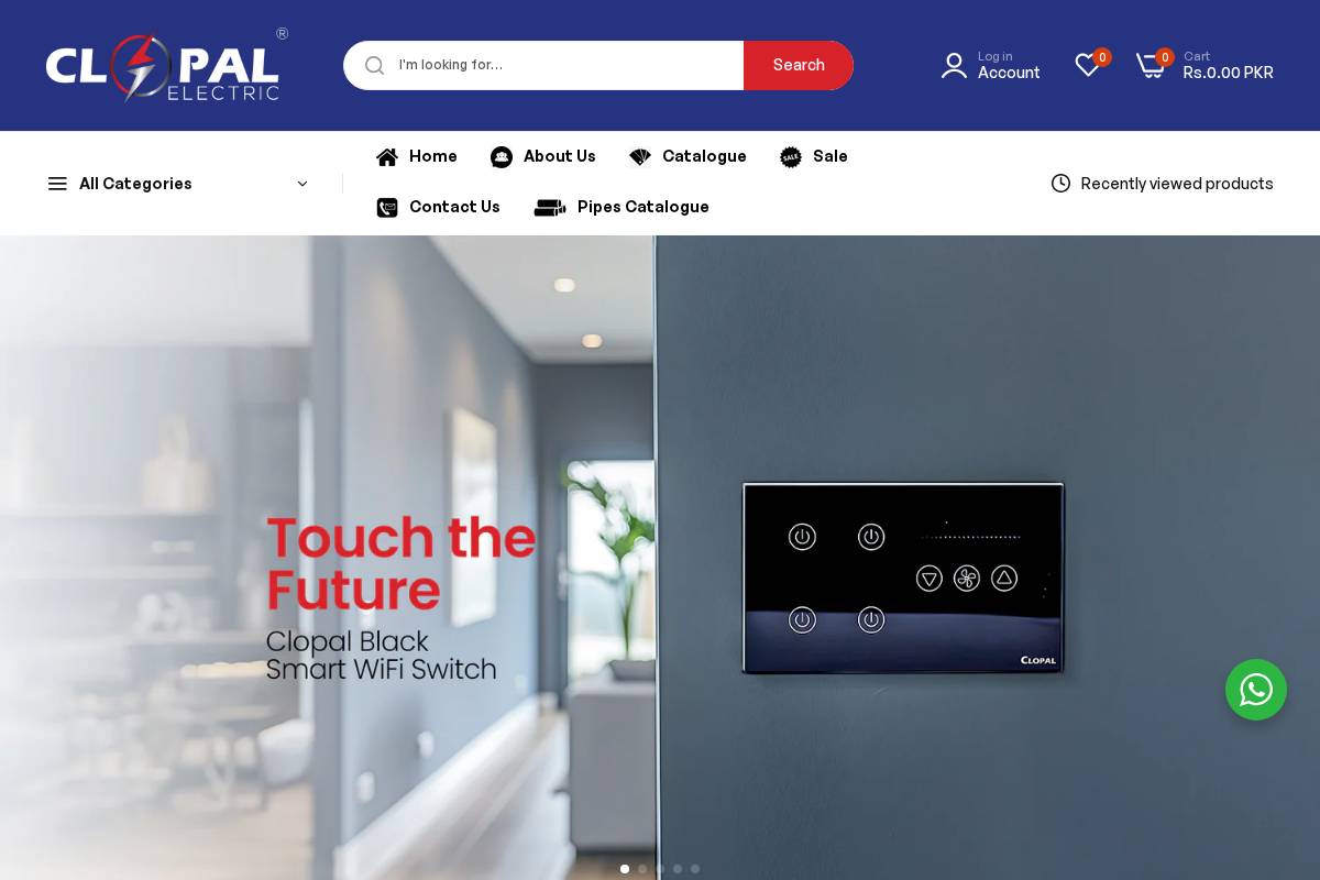 clopal.com homepage screenshot