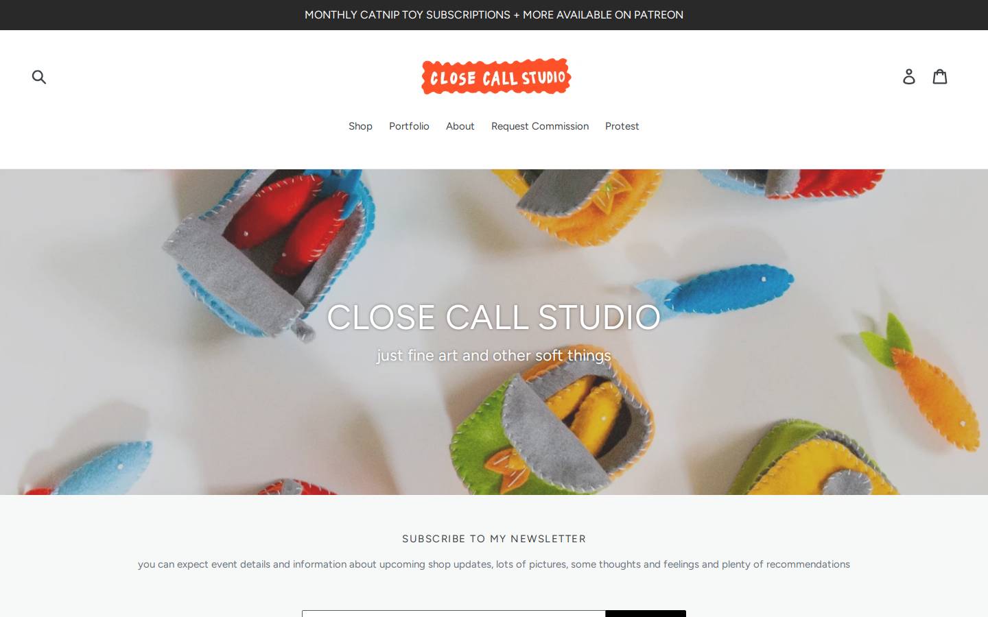 closecallstudio.com homepage screenshot
