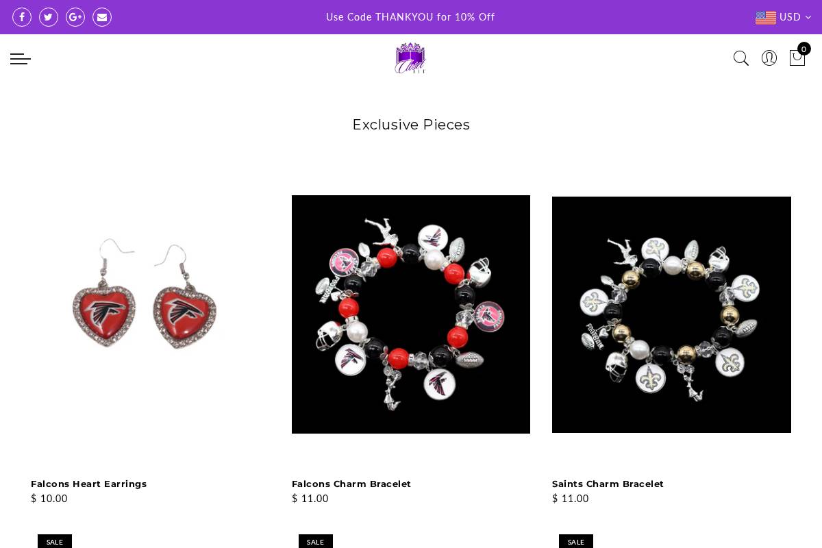 Closet Her' homepage screenshot