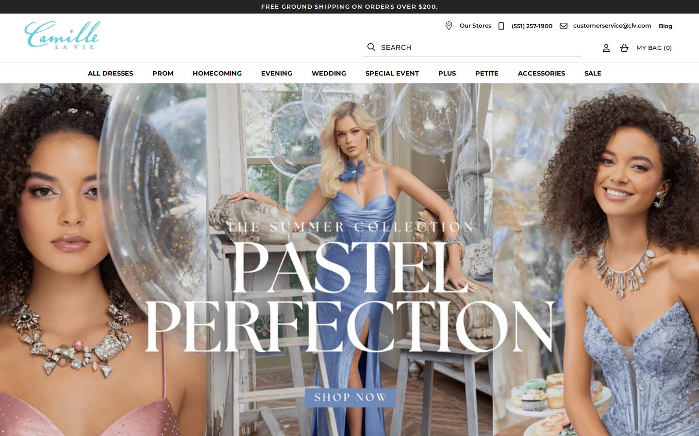 clothingcompany.us homepage screenshot