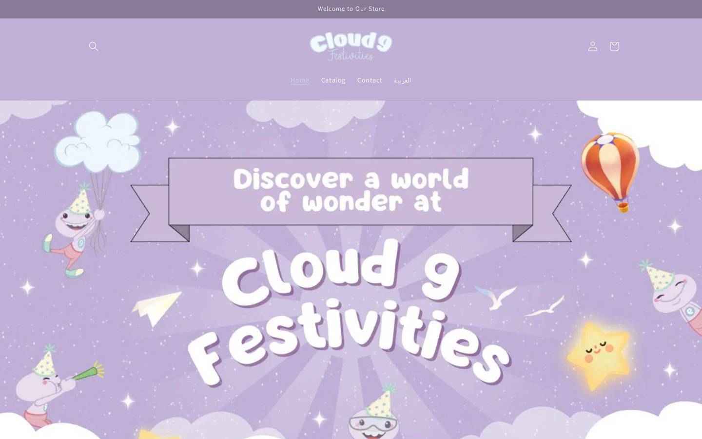 cloud9fest.com homepage screenshot