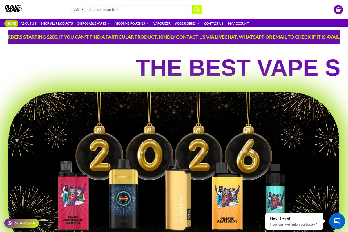 cloud9vapes.com.au homepage screenshot