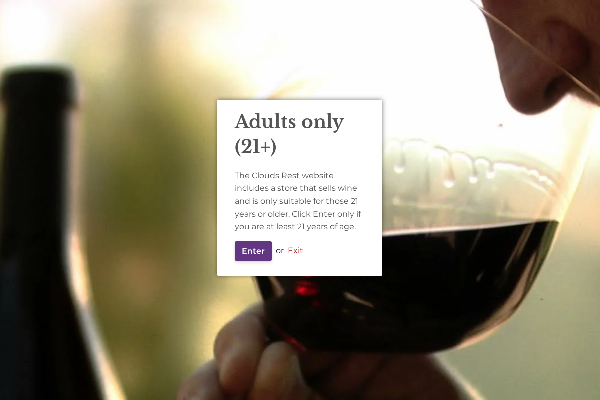 cloudsrest.com homepage screenshot
