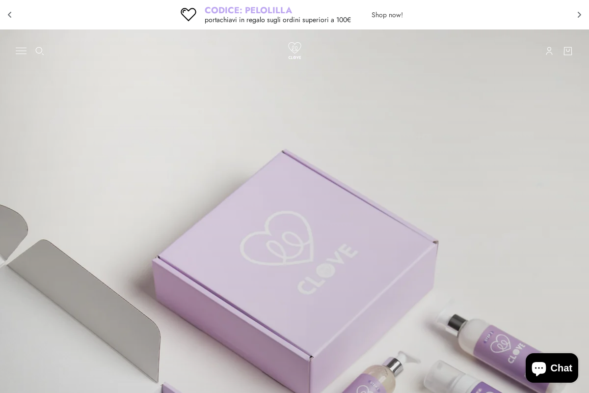 CLOVE S.R.L.S homepage screenshot