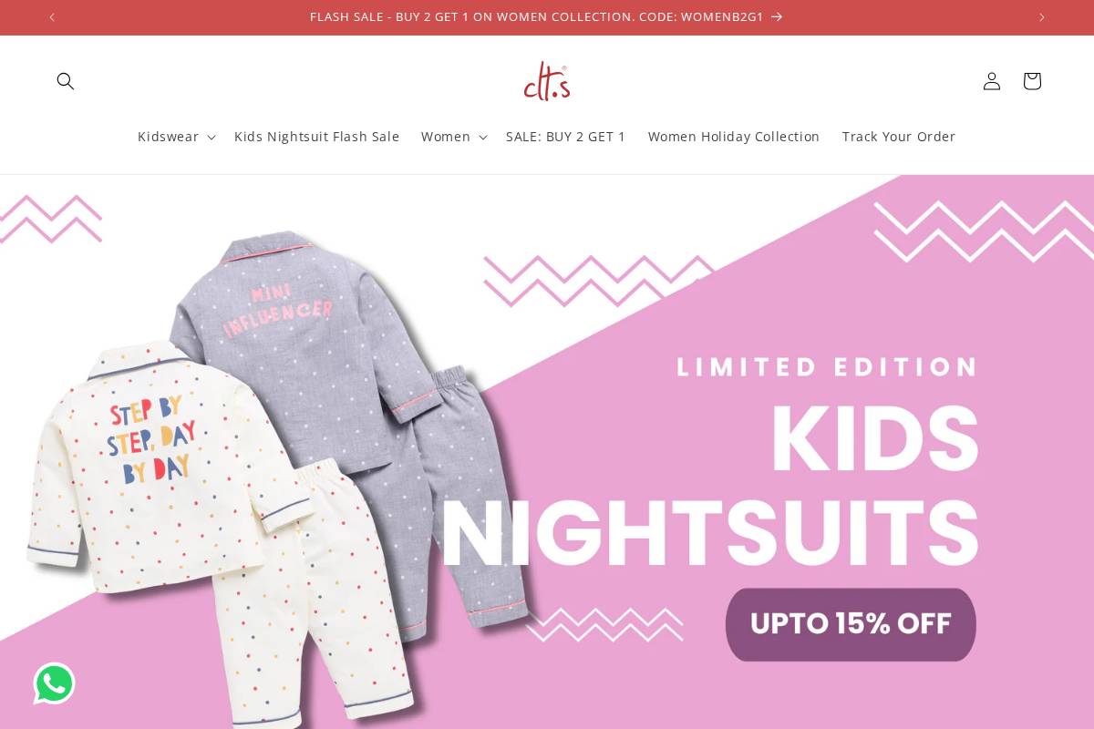 clts.in homepage screenshot