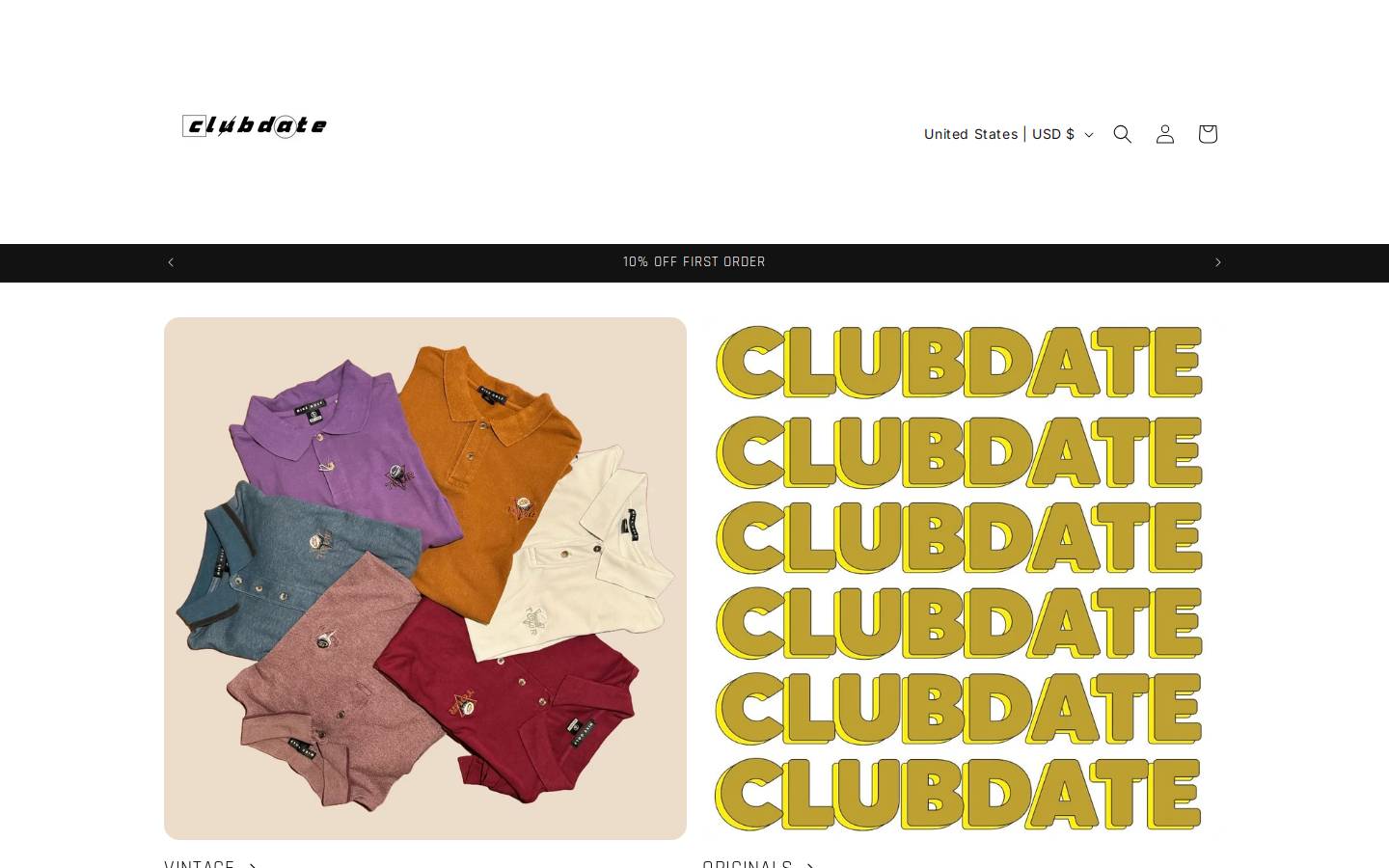 clubdategolf.com homepage screenshot