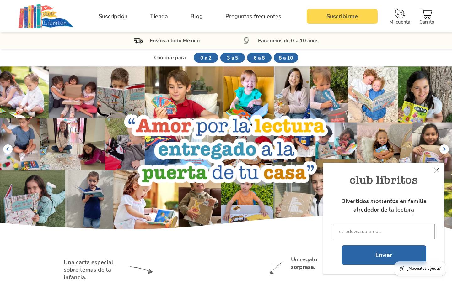 clublibritos.com homepage screenshot