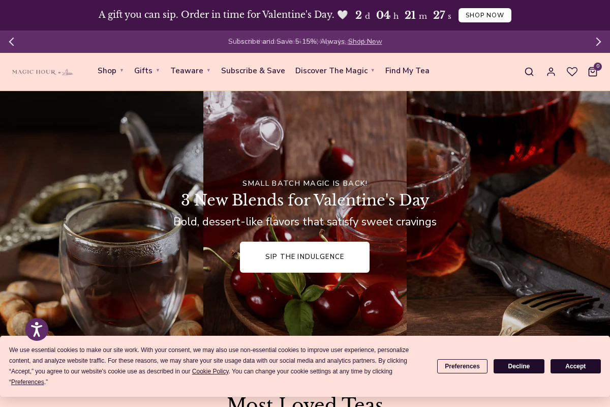 Clubmagichour homepage screenshot