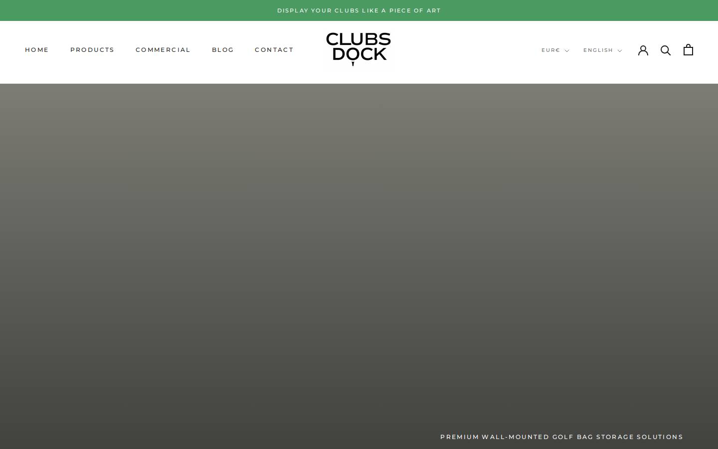 Clubsdock homepage screenshot