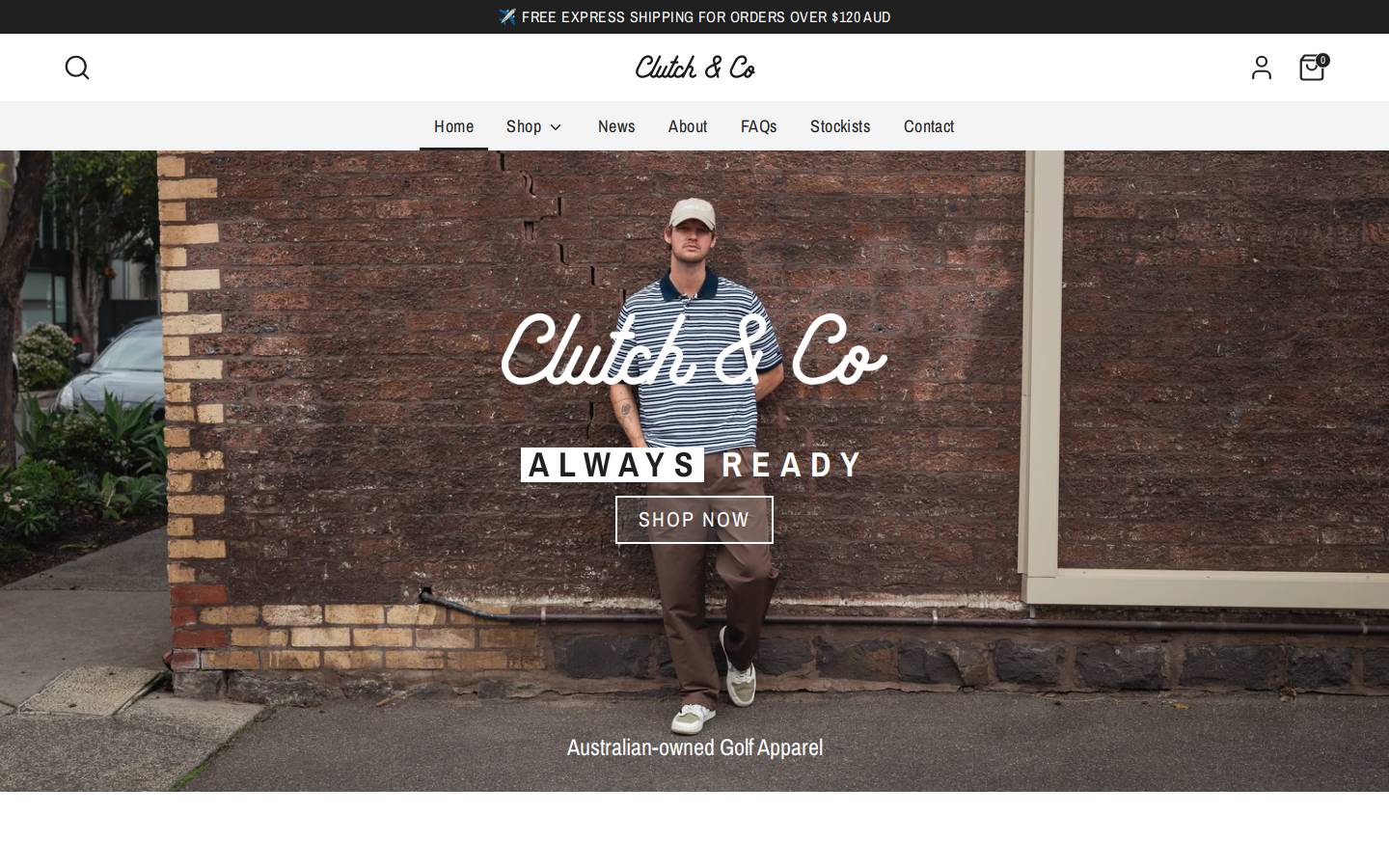 clutchandco.com.au homepage screenshot