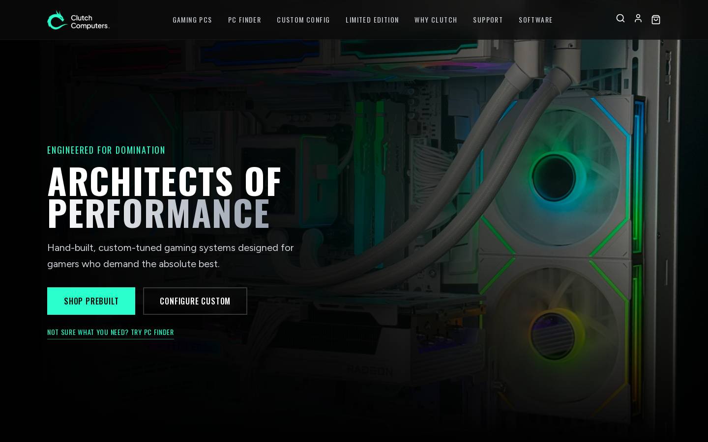 clutchcomputerco.com homepage screenshot