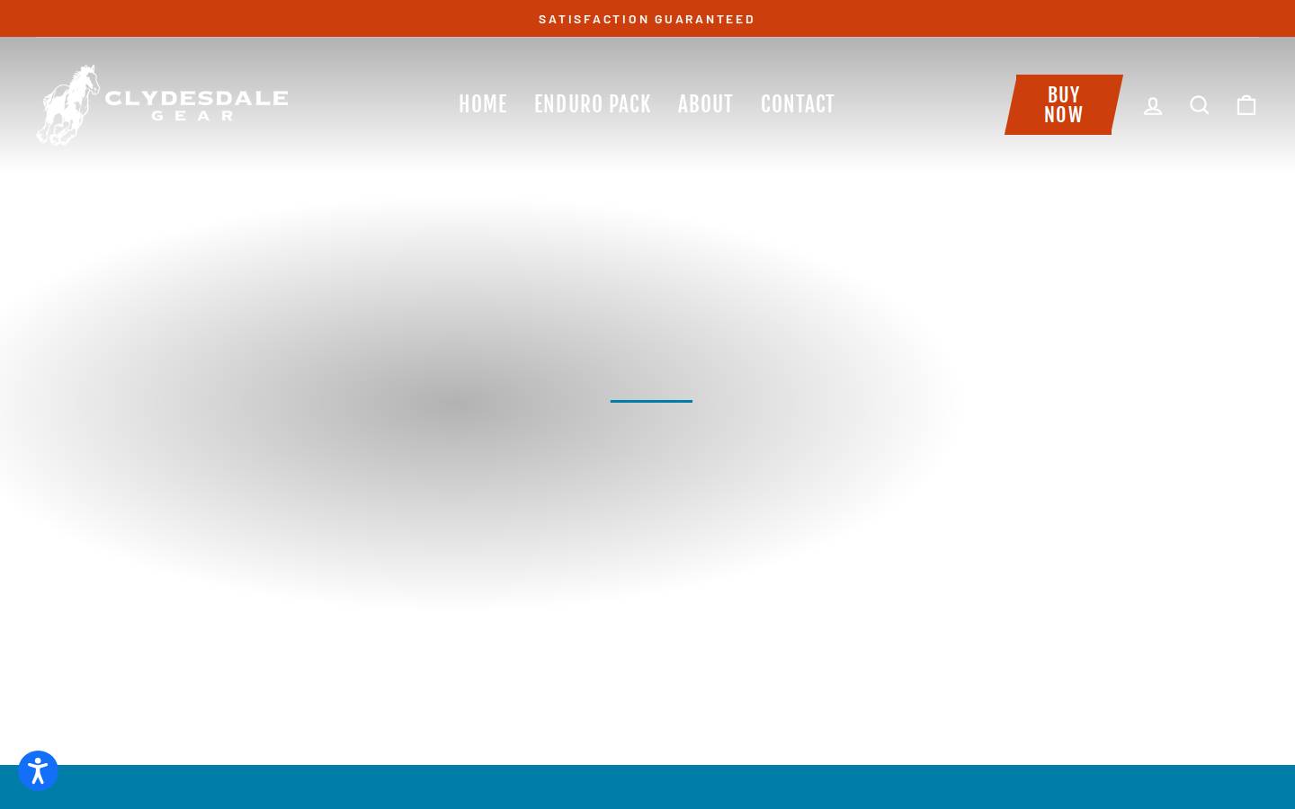 clydesdalegear.com homepage screenshot