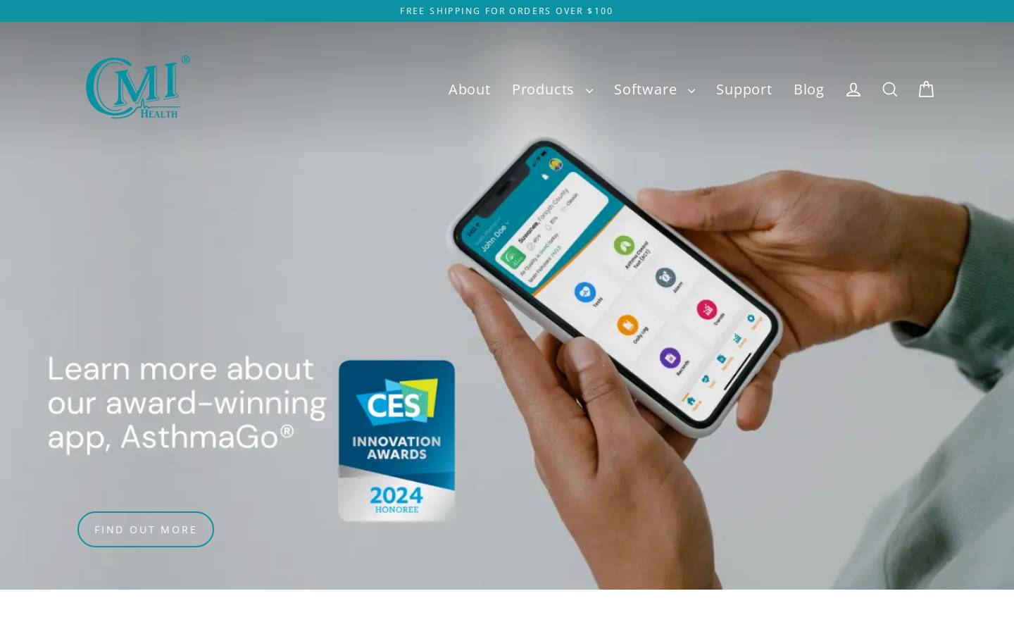 cmihealth.com homepage screenshot