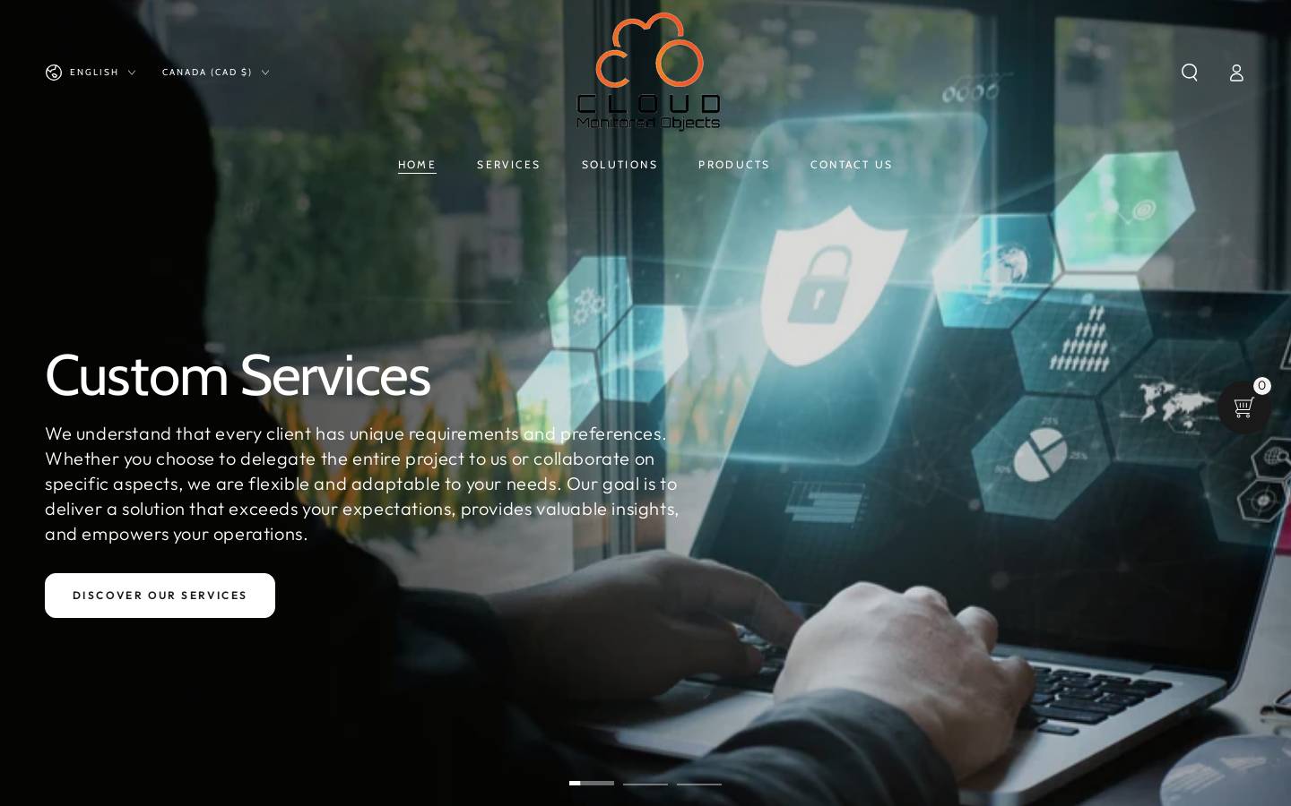 cmo-online.ca homepage screenshot