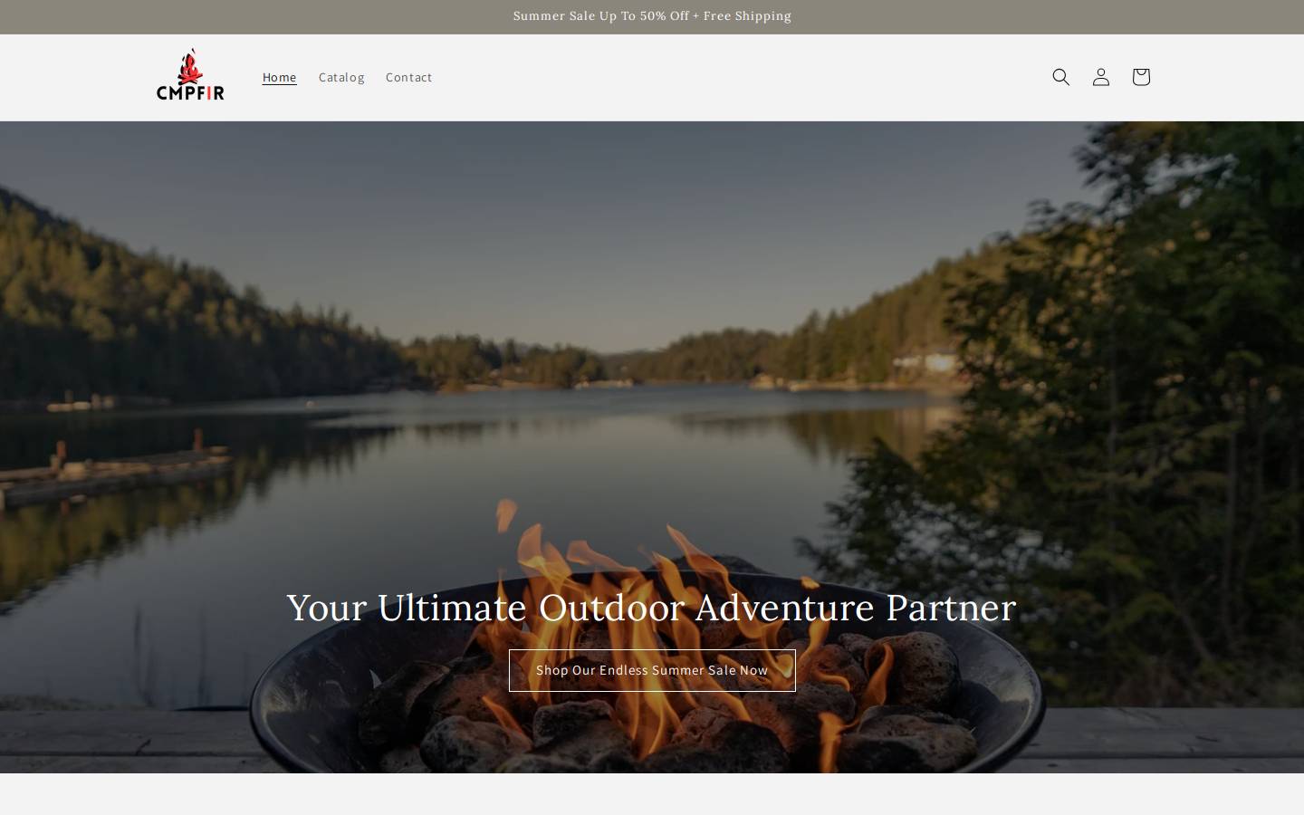 cmpfir.com homepage screenshot