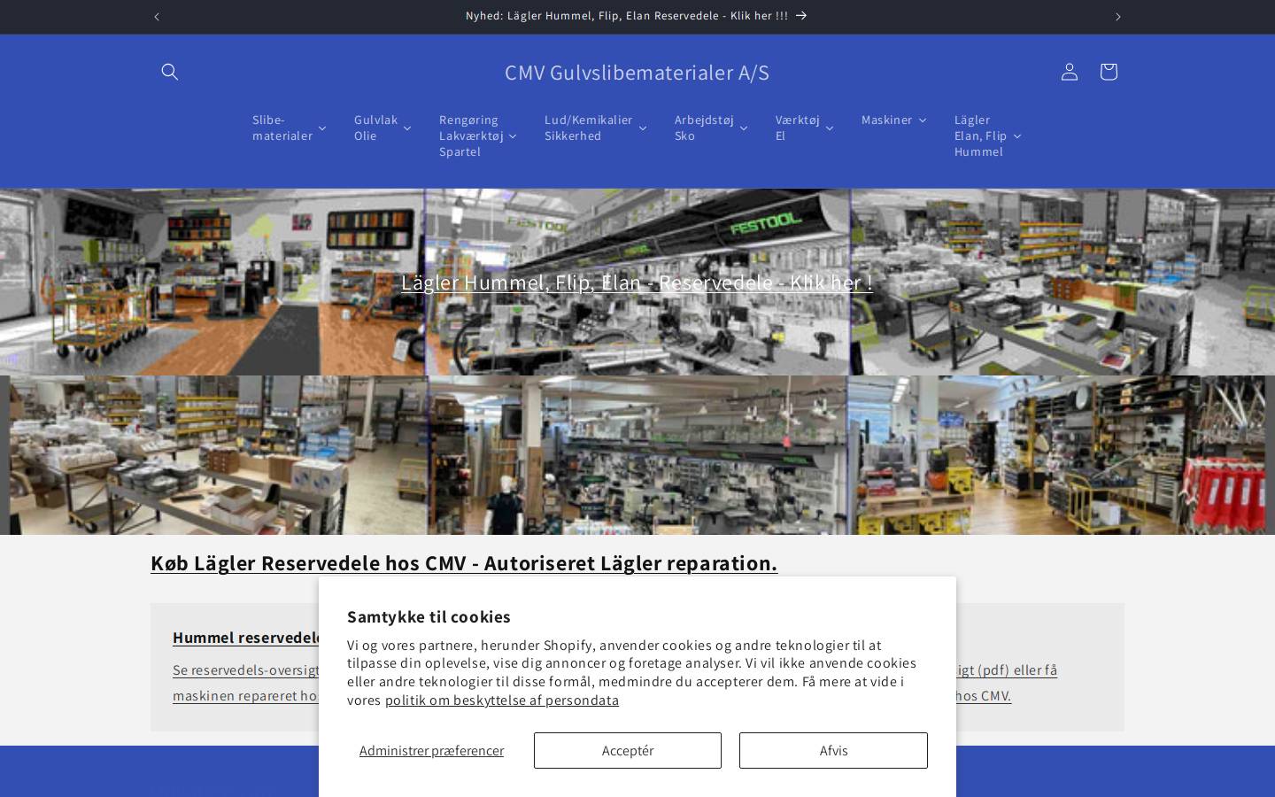 CMV homepage screenshot