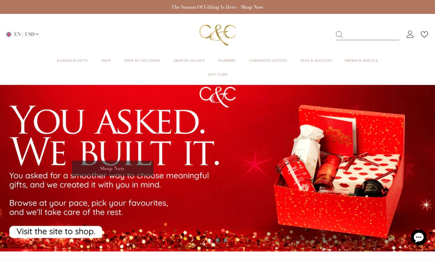 cncluxury.com homepage screenshot
