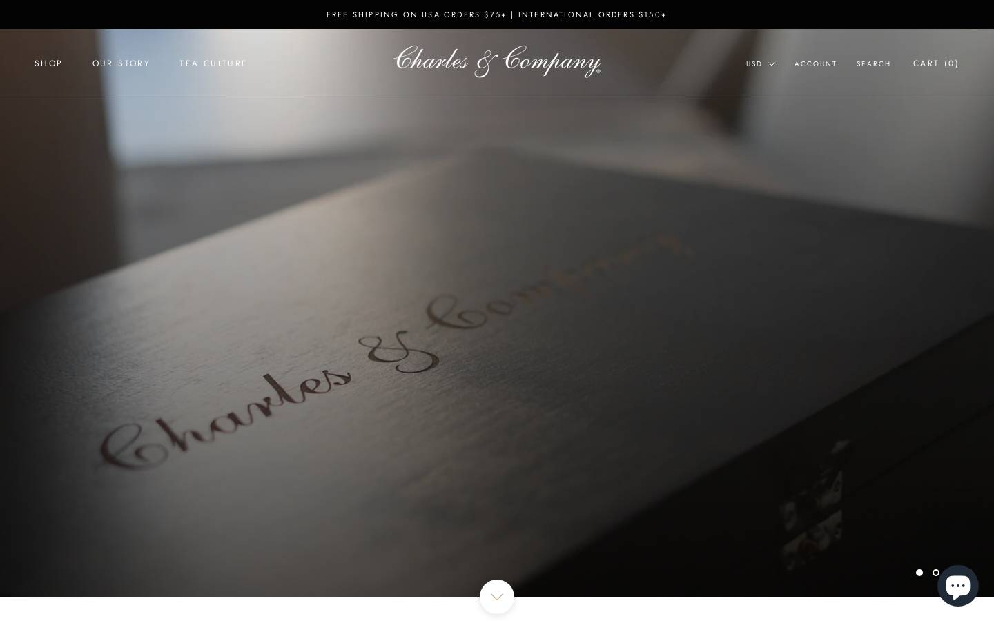 cnctea.com homepage screenshot