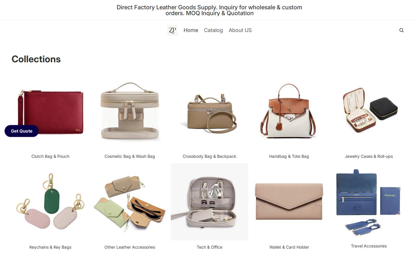 cnzhenpin.com homepage screenshot