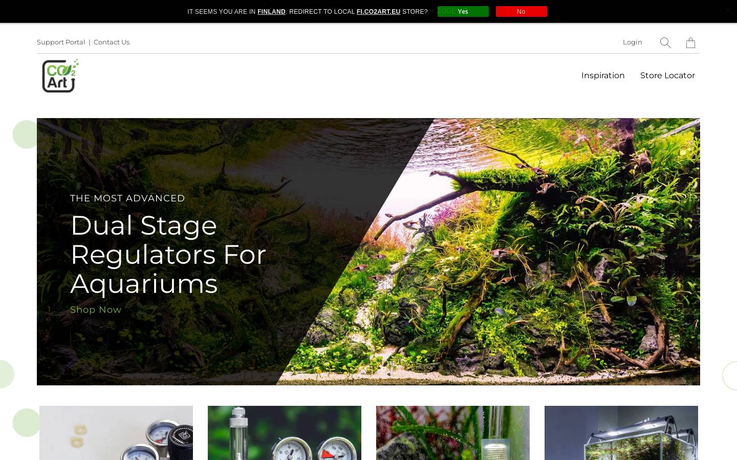 co2art.eu homepage screenshot