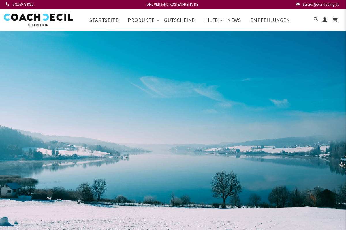 coachcecil.de homepage screenshot