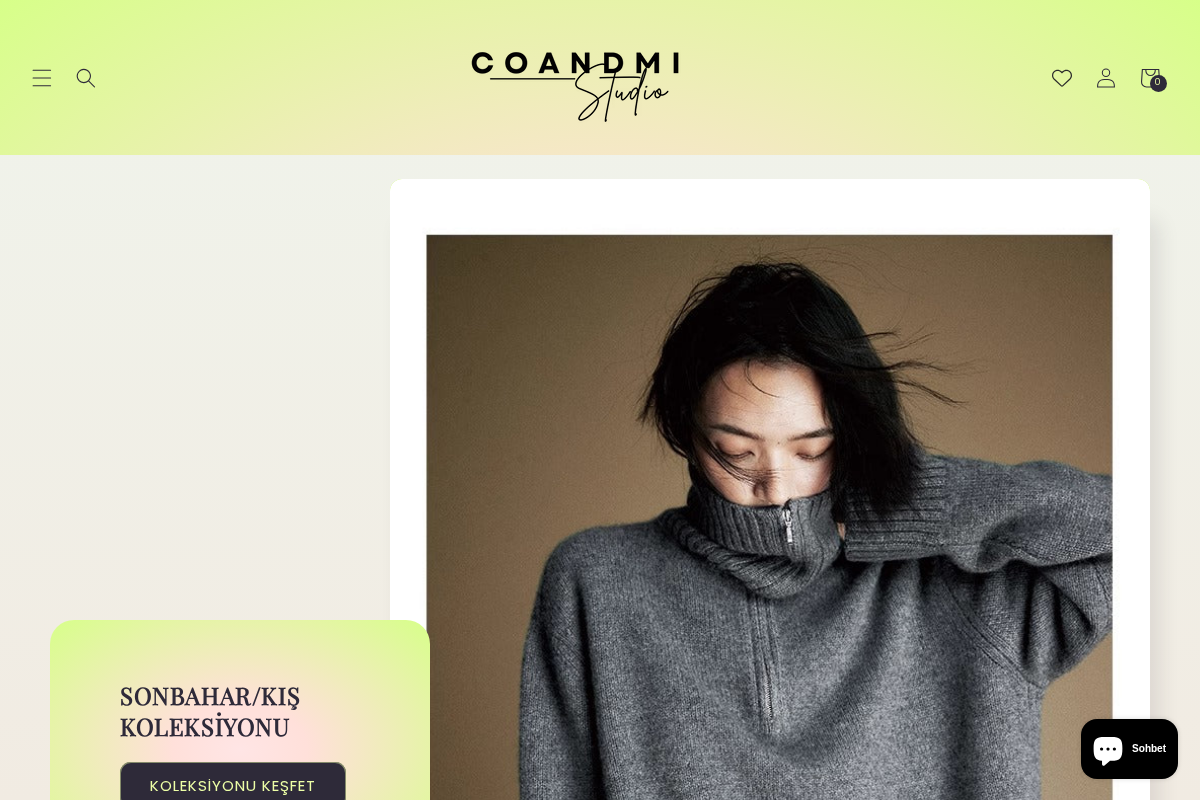 COANDMI STUDIO TR homepage screenshot