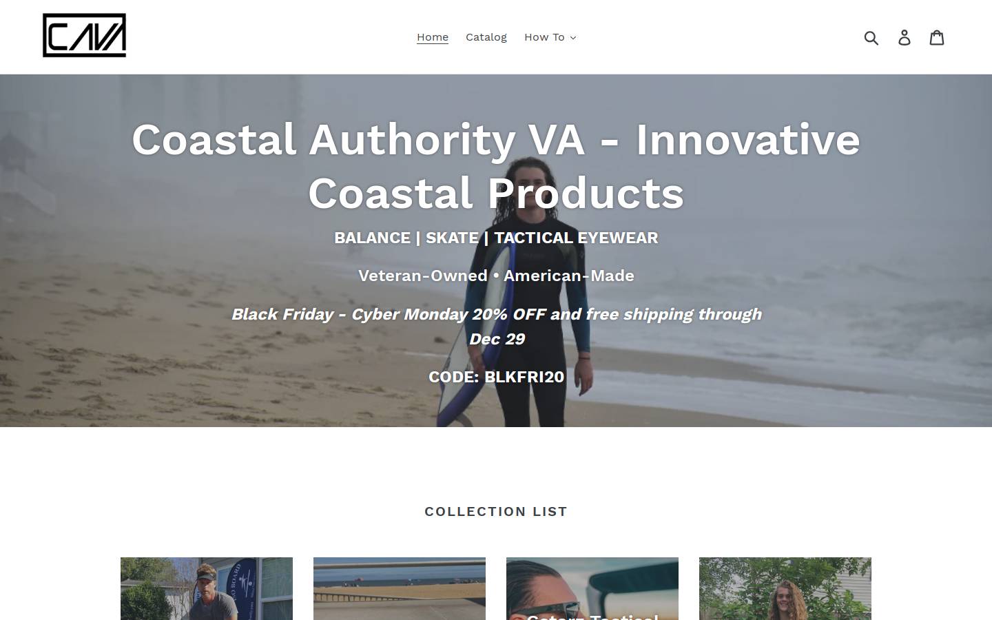 coastalauthority.com homepage screenshot