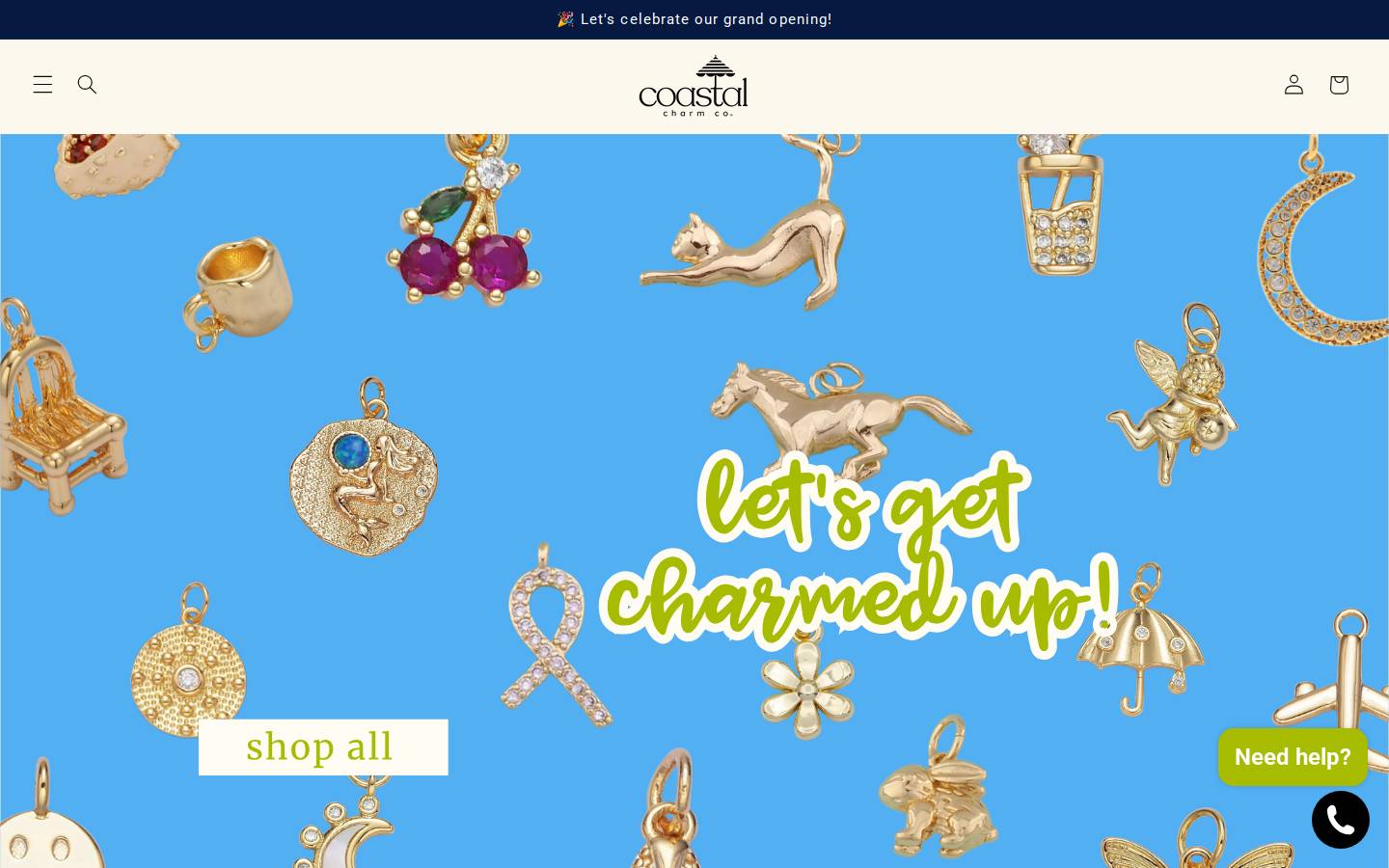 coastalcharmco.com homepage screenshot