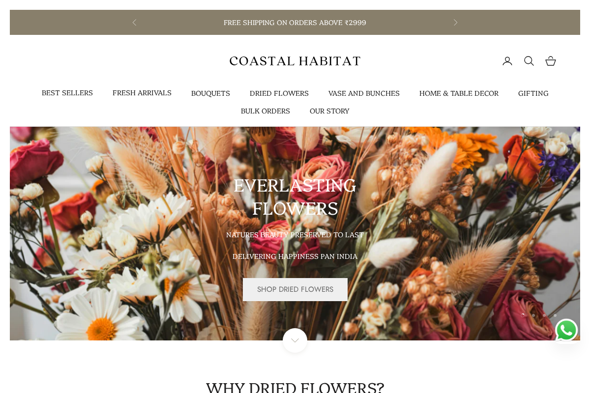 coastalhabitat.co homepage screenshot